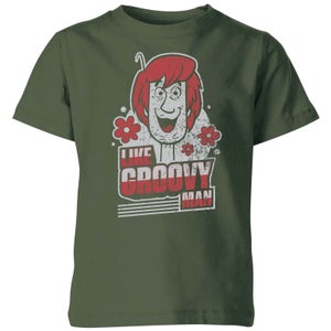 Scooby Doo Like, Groovy Man Kids' T-Shirt - Forest Green