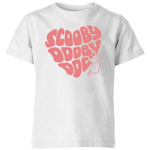 Scooby Doo I Ruv You Kids' T-Shirt - White