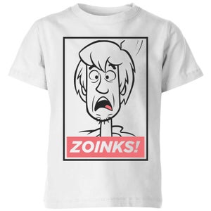 Scooby Doo Zoinks! Kids' T-Shirt - White