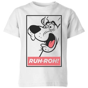 Scooby Doo Ruh-Roh! Kids' T-Shirt - White