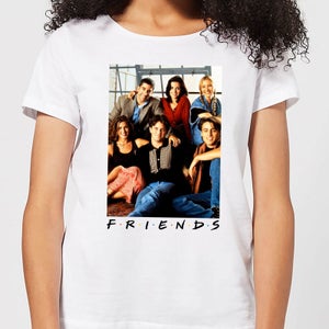Friends Group Photo dames t-shirt - Wit