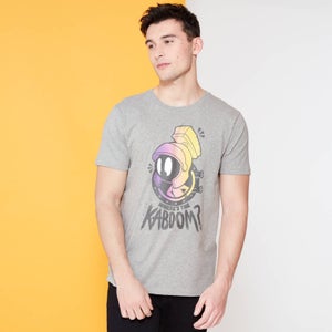 Looney Tunes Kaboom Collection Men's T-Shirt - Grey Marl