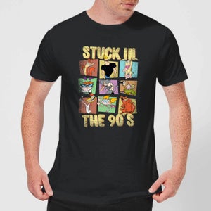 Cartoon Network Stuck In The 90s Men's T-Shirt - Black