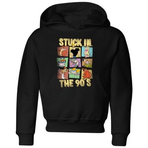 Cartoon Network Stuck In The 90s Kids' Hoodie - Black