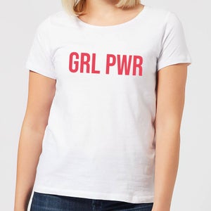 GRL PWR Women's T-Shirt - White