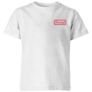 Feminist Kids' T-Shirt - White