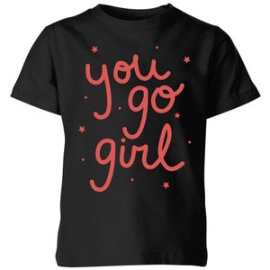 You Go Girl Kids' T-Shirt - Black
