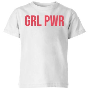GRL PWR Kids' T-Shirt - White