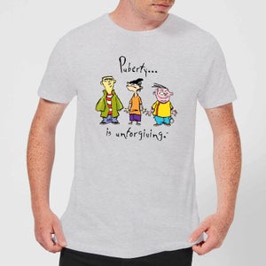 Ed, Edd n Eddy Puberty Is Unforgiving Men's T-Shirt - Grey