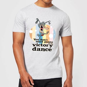 Camiseta I Am Weasel You Don't Need Pants For The Victory Dance para hombre - Gris