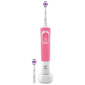 Oral B Vitality Plus White and Clean Power Handle Electric Toothbrush - Pink