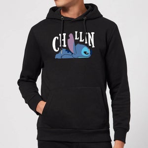 Disney Lilo & Stitch Chillin hoodie - Zwart