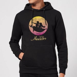 Disney Aladdin Flying Sunset hoodie - Zwart