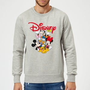 Mickey Mouse Disney Crew Sweatshirt - Grey