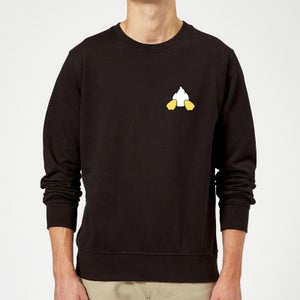 Disney Donald Duck Backside Sweatshirt - Schwarz