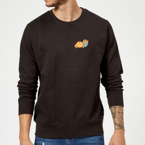 Disney Winnie The Pooh Backside Sweatshirt - Black
