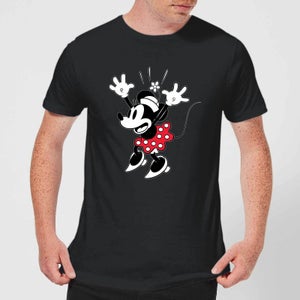 Camiseta Minnie Mouse Surprise para hombre de Disney - Negro