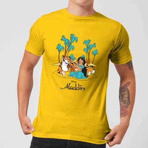 Camiseta para hombre Aladdin Princess Jasmine de Disney - Amarillo