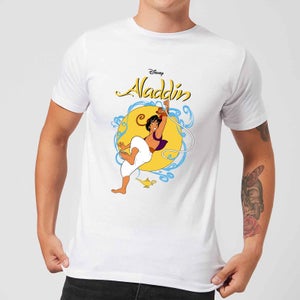 Disney Aladdin Rope Swing Men's T-Shirt - White