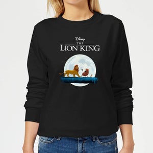 Disney Lion King Hakuna Matata Walk Damen Sweatshirt - Schwarz