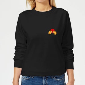 Disney Mickey Mouse Backside Women's Sweatshirt - Black