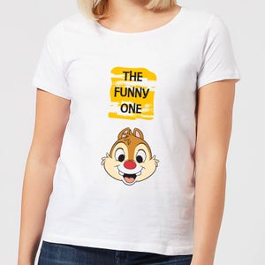 Disney Chip 'N' Dale The Funny One Women's T-Shirt - White