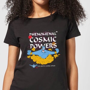 Disney Aladdin Phenomenal Cosmic Power Damen T-Shirt - Schwarz