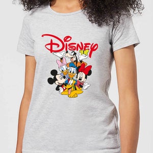 Mickey Mouse Disney Crew Women's T-Shirt - Grey