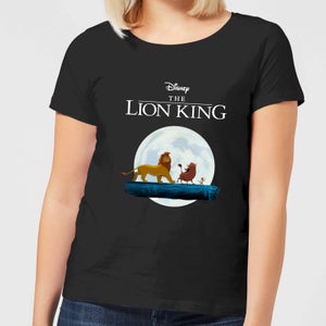 Disney Lion King Hakuna Matata Walk Damen T-Shirt - Schwarz