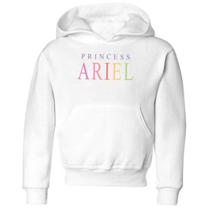Sudadera con capucha para niños Little Mermaid Princess Ariel Disney - Blanco