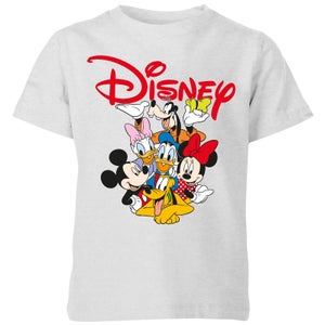 Mickey Mouse Disney Crew Kinder T-Shirt - Grau
