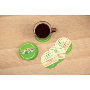 Friends Central Perk Trivia Quiz Coasters