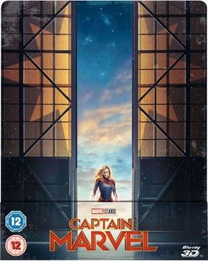 Captain Marvel 3D (Includes 2D Blu-ray) - Zavvi Exclusive Limited Edition SteelBook