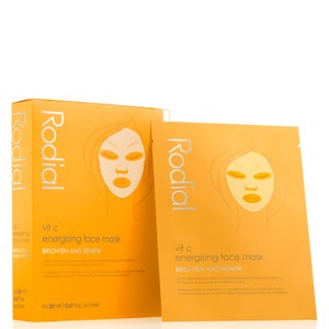 Rodial Vitamin C Cellulose Sheet Masks (Pack of 4, Worth $72)