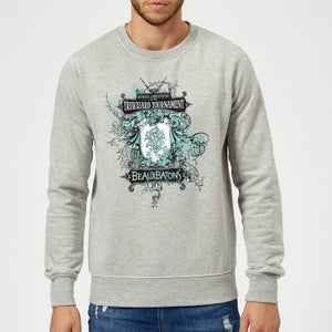 Harry Potter Triwizard Tournament Beauxbatons Sweatshirt - Grey