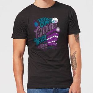 Harry Potter Knight Bus t-shirt - Zwart