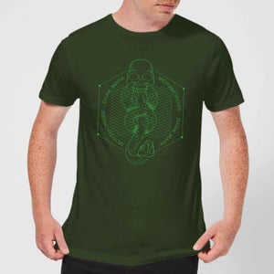 Harry Potter Morsmordre Dark Mark Men's T-Shirt - Forest Green