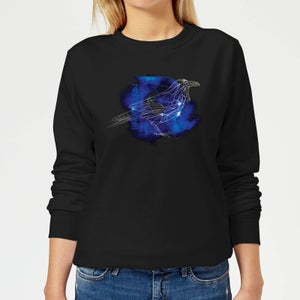 Harry Potter Ravenclaw Geometric Women's Sweatshirt - Black