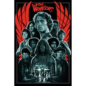 The Warriors '40th Anniversary' Screenprint - Zavvi Exclusive