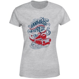 Harry Potter Hogwarts Express dames t-shirt - Grijs