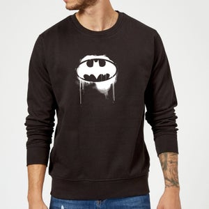Justice League Graffiti Batman Sweatshirt - Black
