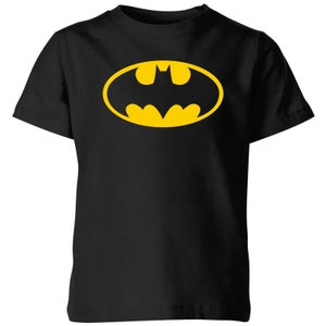 Camiseta para niño Justice League Batman Logo - Negro