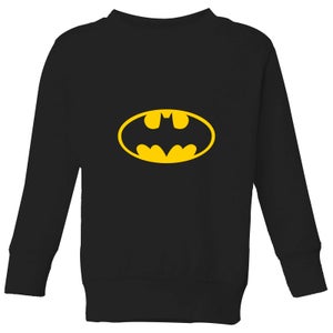 Justice League Batman Logo Kids' Sweatshirt - Black