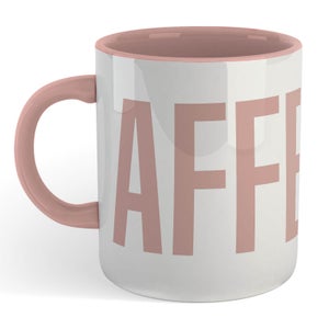 Caffeine Mug - White/Pink