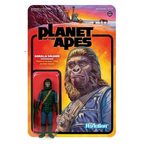 Super7 Planet of the Apes ReAction Figure - Ape Soldier 2 (Patrolman)
