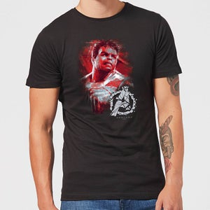 Avengers: Endgame Hulk Brushed heren t-shirt - Zwart