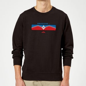 Captain Marvel Sending Sweatshirt - Black