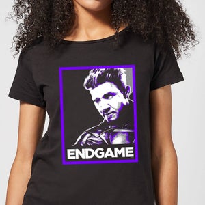 Avengers: Endgame Hawkeye Poster dames t-shirt - Zwart