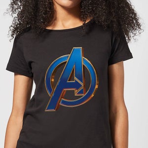 Avengers Endgame Heroic Logo Women's T-Shirt - Black