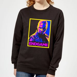 Avengers Endgame Nebula Poster Women's Sweatshirt - Black